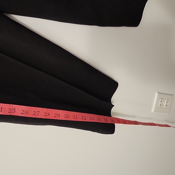 Wilfred black shiny pleated trouser pockets size 2 - Picture 6 of 8